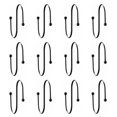 thumbnail image 3 of Mainstays Decorative Curl Shower Curtain Hooks, Black, 3 of 5