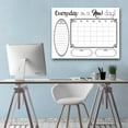 thumbnail image 3 of Ready2HangArt 'Shabby Chic' Dry Erase Monthly Calendar on ArtPlexi 12 In. H X 16 In. W, 3 of 5