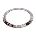 thumbnail image 2 of Ceramic Watch Bezel Ring Professional 38mm Watch Bezel Insert Replacement Parts Accessory for Watchmaker Black Base Rose Gold Digit, 2 of 9