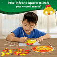 thumbnail image 3 of Skillmatics Poke-in Art - Animal Masks, Mess-Free Fun for Kids, DIY Wood Craft Kits, Creative Activity, Gifts for Girls & Boys Ages 4, 5, 6, 7, 8, 9, 3 of 9
