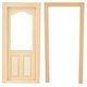 thumbnail image 1 of Mini simulación de muebles de puerta de madera DIY para accesorio de casa de muñecas 1:12, 1 of 5