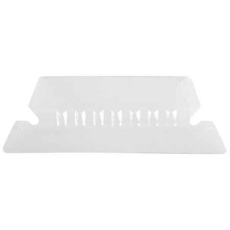 Esselte Pendaflex Oxford Plastic 1/5-Cut Hanging File Tab, 2 in, Clear, Pack of 25