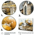 thumbnail image 3 of Designart "Lansdcape Church Calm Abode III" Spiritual Floater Framed Canvas Print, 3 of 7
