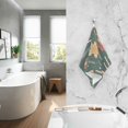 thumbnail image 2 of Yayeee 100% Cotton Hand Towels for Bathroom 16" x 28" Soft Absorbent Kitchen Towel, Brown Christmas Gingerbread, 2 of 7