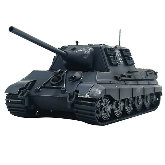 Kids Play Toy German Jagdtiger Tank Model 1:72 Scale Alloy Collectible for Display Collection