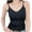 Black, variant on ZyeKqe Womens Tank Tops Built in Bra Sleeveless Undershirts Deep V Neck Camisole Top Soft Comfy Pajamas Vest