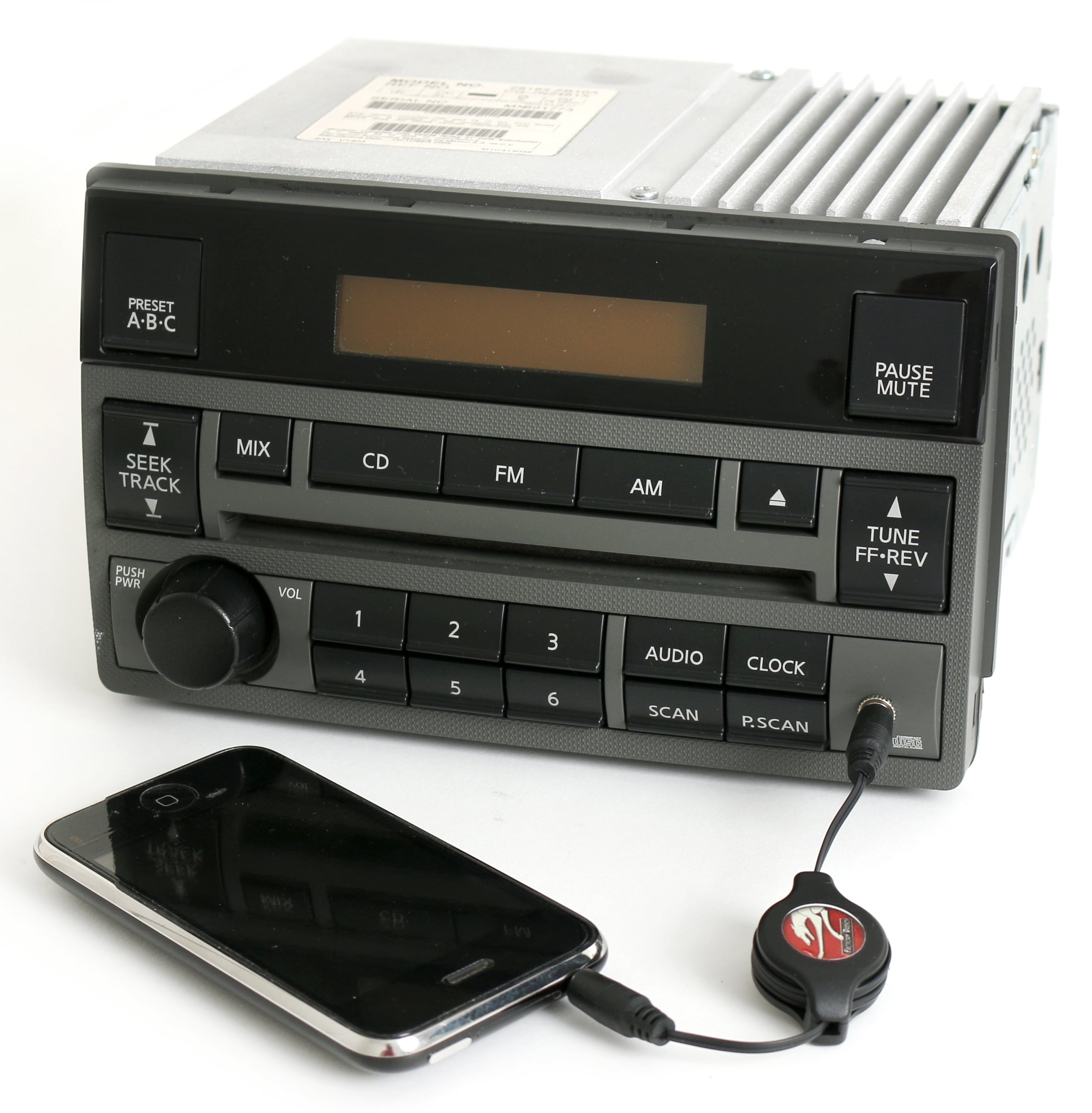 Restored Nissan 05-06 Altima Frost Radio AMFM CD Player Aux Input Spd Vol Ctrl 28185ZB10A (Refurbished)