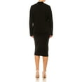 thumbnail image 4 of Women's Elegant 2-Piece Suit – Blazer and Pencil Skirt, Professional Workwear, 4 of 8