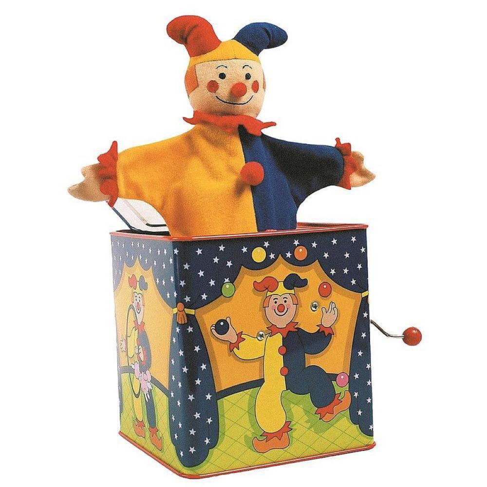 Fair hair puppet jack in the box. Клоун игрушка Джек Box. Шкатулка с клоуном. Коробка с клоуном. Игрушка выпрыгивающая из коробки.
