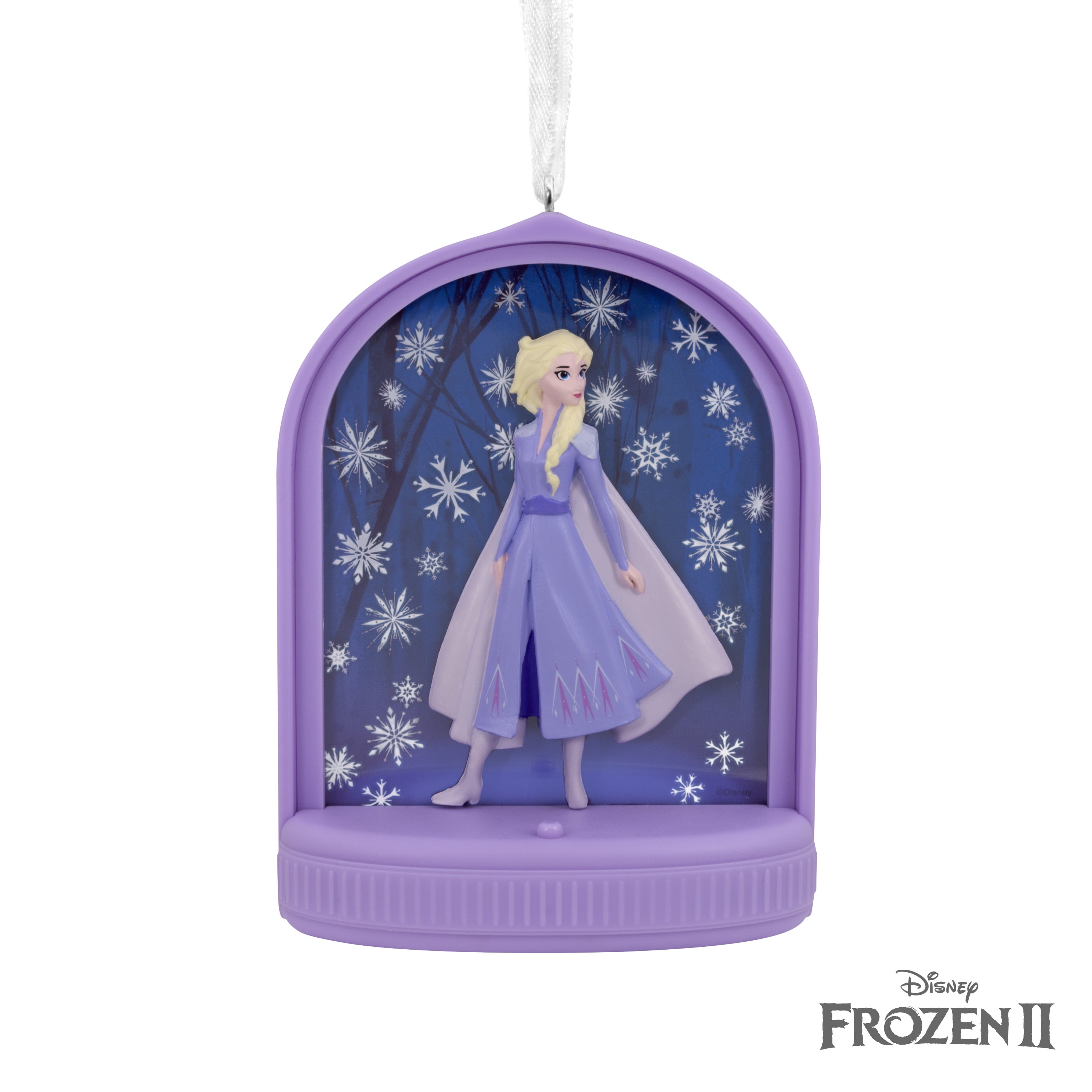 Hallmark Disney Frozen 2 Elsa LightUp Christmas Ornament Walmart