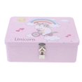 thumbnail image 1 of 1 Set of Storage Box Retro Style Gift Case with Padlock Keys for Organization, 1 of 3