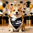 thumbnail image 4 of Graduation Season Pet Graduation Printed Dog Scarf Graduation Memorial Towel For Puppy Costume Decor, 4 of 5