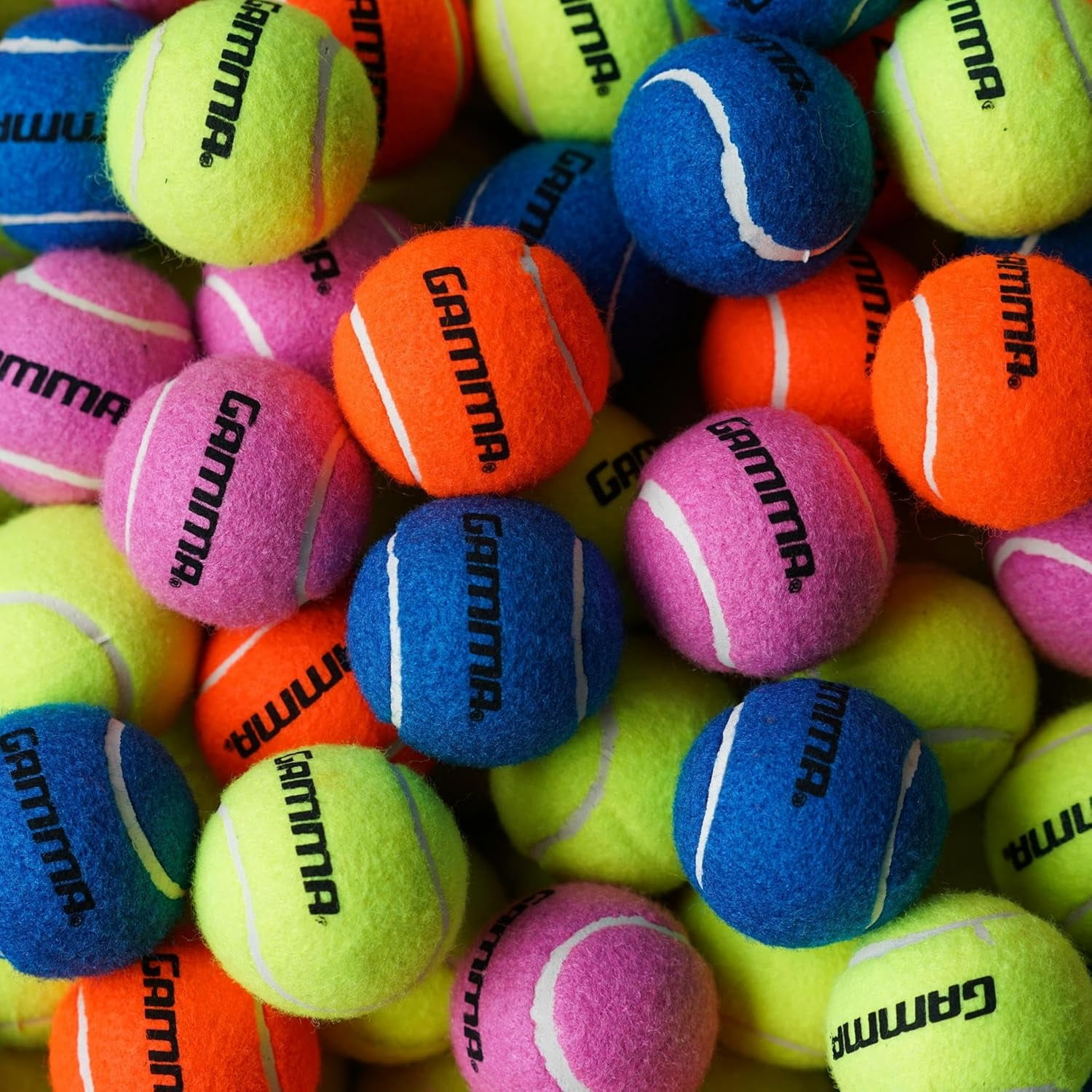GAMMA Pressurized Tennis Balls, Pink, 10.25" x 8.50" x 2.25", 12 Counts