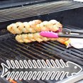 thumbnail image 2 of Reheyre Heat-resistant Kabob Skewer Stable High Hardness Stainless Steel Grill Skewer for Picnic, 2 of 8