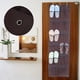 thumbnail image 4 of Organizador de pared de 24 bolsillos, multiusos, marrón, no tejido, para guardar zapatos, 4 of 8
