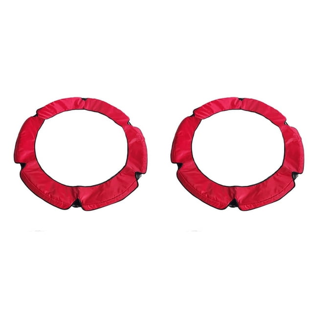 2 Pcs 55 Inch Trampoline Spring Covers, for Kids Mini Trampoline, Safety and Durable Waterproof Protectable Pad