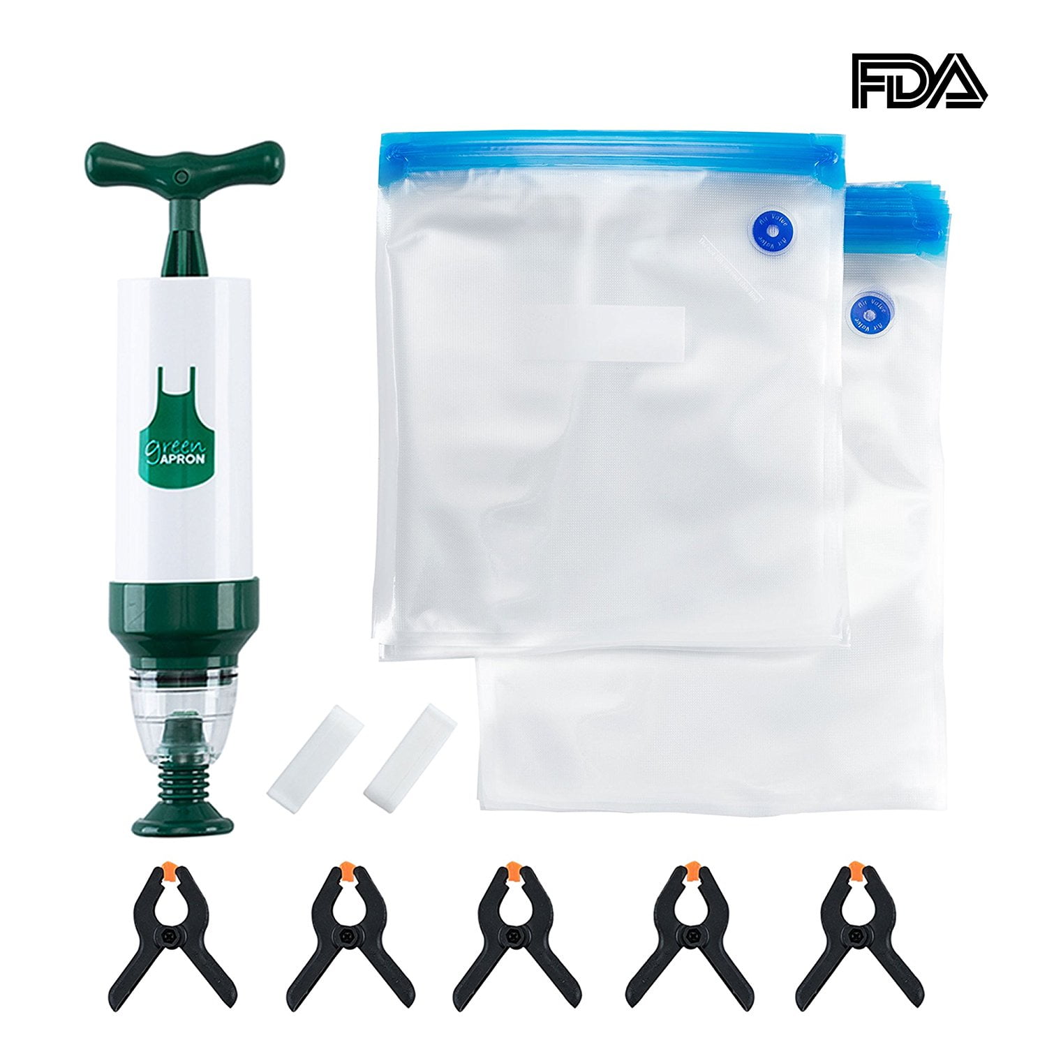 BPA free and FDA approved Sous Vide Bags Kit for Anova, Joule and all
