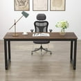 thumbnail image 2 of Tribesigns 63" Large Computer Desk, Modern Simple Style Study Writing Desk, Rectangular Study Table Laptop Table for Home Office, 2 of 8