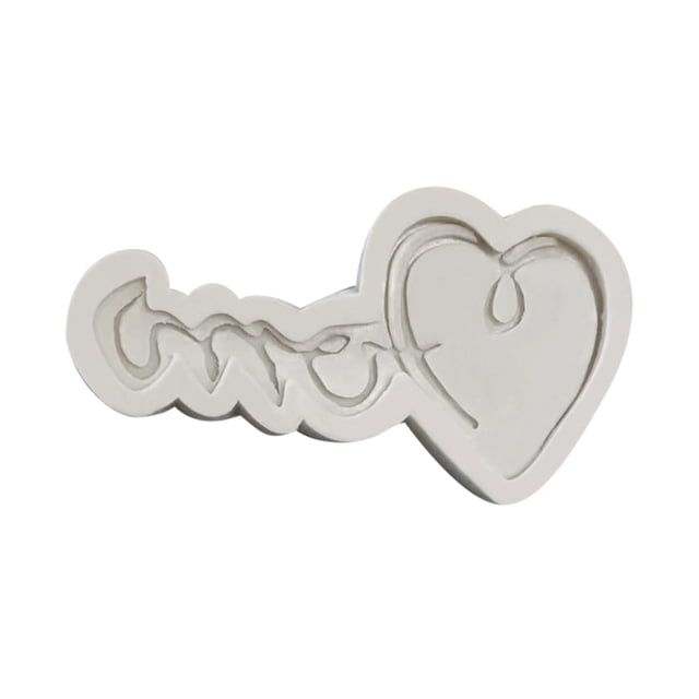 AKEGAMN Valentine's Day DIY Chocolate Cake Baking Tool Silicone Aromatherapy Epoxy Molds