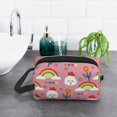 thumbnail image 6 of Honeii Cartoon Chicken Print Multi-Purpose Storage Bag,Hanging Dopp Kit,Small Toiletry Bag for Traveling for Toiletries, Makeup, and Small Essentials, 6 of 7
