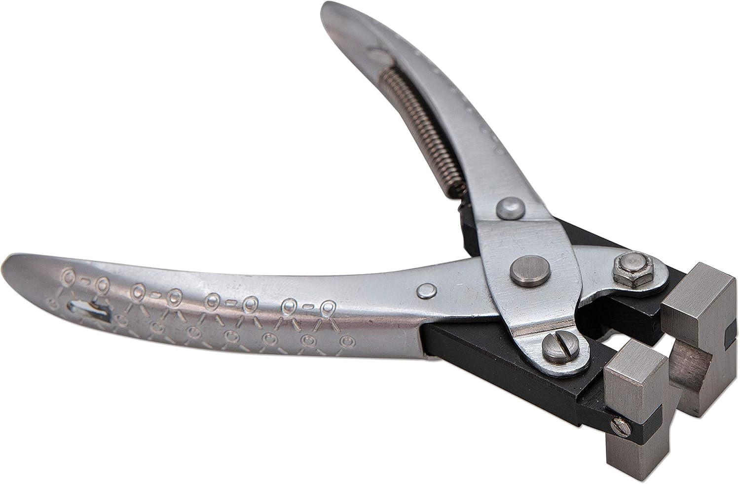 The Beadsmith Bending and Forming Parallel Plier, 5.25 inches (135mm), Steel tool for jewelry making, with spring handle