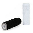 thumbnail image 3 of Cousin DIY 1 mm Black & White Stretch Cord 2-Pack – 150 ft Rubber Elastic String for Bracelet & Jewelry Making, 3 of 8