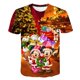 thumbnail image 1 of Summer Kids Mickey Mouse T-Shirts Fashion Boys Girls Tees Tops Children Disney Short Sleeves Cartoon Casual T Shirts 4-14 Years9T Gao Jinjia LED, 1 of 2
