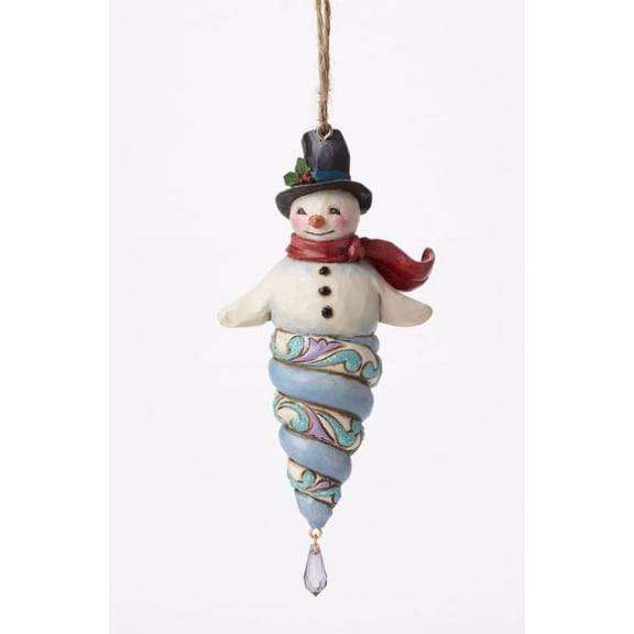 Jim Shore Winter Wonderland Snowman Polyresin Christmas Ornament 4047667