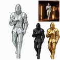 thumbnail image 2 of Medieval Knight Bookshelf Decor Statue Gothic Library Figurine Unique Desktop Ornament Vintage Home Office Shelf Display Decor for Book Lovers, 2 of 2