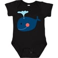 thumbnail image 3 of Inktastic Whale Cute Blue Boys or Girls Baby Bodysuit, 3 of 5