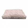 thumbnail image 4 of Cherry Blossom Pet House, Random Arrangement of Pastel Colored Blooming Sakura Flower, Outdoor & Indoor Portable Dog Kennel with Pillow and Cover, 5 Sizes, Dried Rose and Eggshell, by Ambesonne, 4 of 5