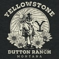 thumbnail image 2 of Women's Yellowstone John Dutton Ranch Montana  Racerback Tank Top, 2 of 4