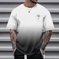 thumbnail image 2 of FUZHIQ Mens Workout Shirts Cotton Soft Loose Fit Crew Neck Going Out Tee Tops Summer Short Sleeve Tee Shirts for Men,L, 2 of 7