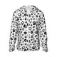 thumbnail image 1 of Fotbe Black Footprints Chaqueta con Protección Solar UPF 50+ para Hombre y Mujer, Camisa con Capucha y Bolsillos-3X-Large, 1 of 7