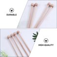 thumbnail image 2 of 8 Pcs Maillets en Bois Percussion Accessoires d'Instruments de Percussion, 2 of 7