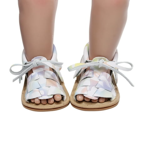 

Hunpta Kids Sandals Infant Boys Girls Open Toe Camouflage Tie Dye Tassels Shoes First Walkers Shoes Summer Toddler Flat Sandals