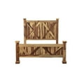 thumbnail image 3 of Porter Designs Crossroads Solid Sheesham Wood Queen Bed in Natural, 3 of 5