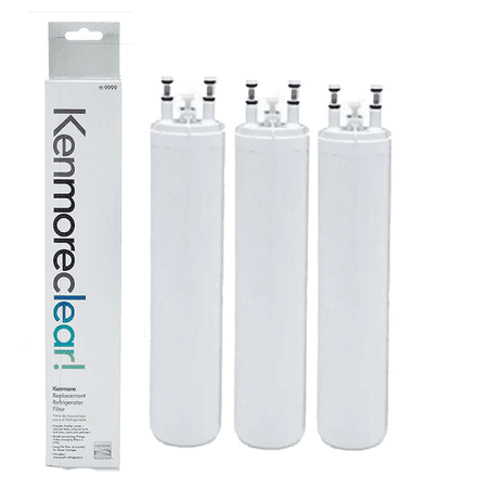 3 Pack Kenmore Clear 46-9999 Replacement Refrigerator Water Filter 9999 ...