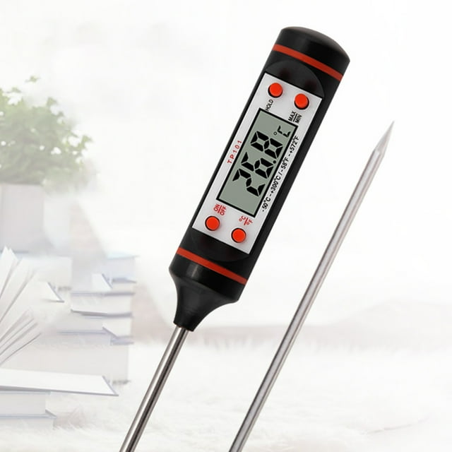 Cooking Thermometer Multi-use High Clarity Display Stainless Steel Kitchen Meat Thermometer for Home