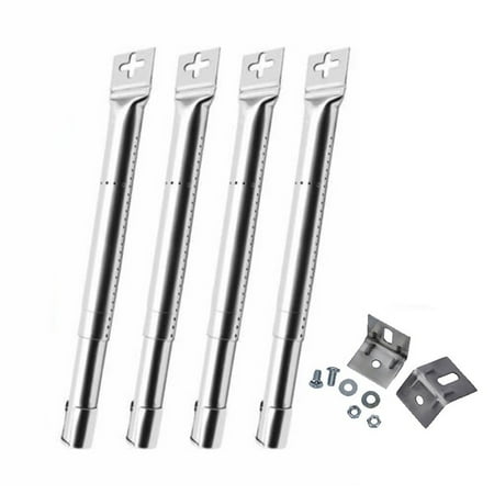

Leke 4PCS Scalable BBQ Gas Grill Universal Replacement Stainless Steel Tube Burners