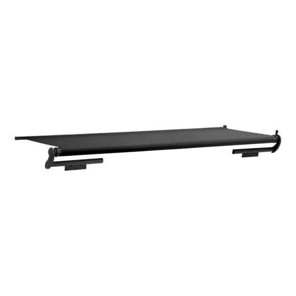 Dometic Awning 98001FJ.132U DELUXE SLIDETOPPER; Slide-Out Awning; Automatically Extends/Retracts With The Slide Out; 132 Inch Length; Black; Vinyl; Black Vinyl Weather Cover; Black Casting