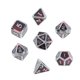 thumbnail image 1 of Dados Poliédricos Zulema 7 Piezas Lote de dados poliédricos Color Negro, 1 of 7