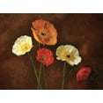 thumbnail image 2 of Pahl, Janel 32x25 White Modern Wood Framed Museum Art Print Titled - Poppy Perfection I, 2 of 4
