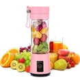 thumbnail image 5 of Personal Portable Blender Mini 6 Knife Juicer Smoothie Mixer USB Household Small Charging Portable Student Fruit Veggie Juicer Cup 380ML/13.4OZ, 5 of 13