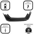 thumbnail image 3 of DCP Rear Bumper Cover For 2020-2022 Nissan Sentra Primed NI1100338 W/Park Holes, 3 of 7