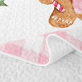 thumbnail image 5 of Manfei Christmas Farmhouse Nutcracker Quilt King,Colorful Winter Snow Theme King Coverlet Set,3pcs,1 Bedspread and 2 Pillowcases, 5 of 7