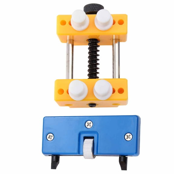Raindrops Watch Adjustable Opener Back Case Press Closer Remover Repair Watchmaker Tool and Watch Case Back Opener Repair Remover Holder Tool