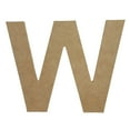 thumbnail image 1 of Wooden Letter Unfinished, Arial Font, Craft Cutout, 1 of 2