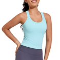 thumbnail image 1 of Seamless Sports Tank With Narrow Racerback And Bust Design, 1 of 4