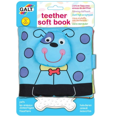 Galt First Years 1004078 Teether Soft Book Pets